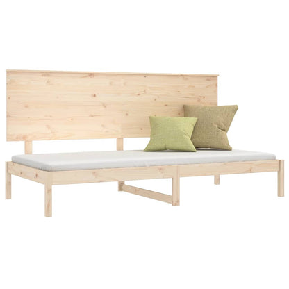 Dormeuse senza Materasso 80x200 cm in Legno Massello di Pino