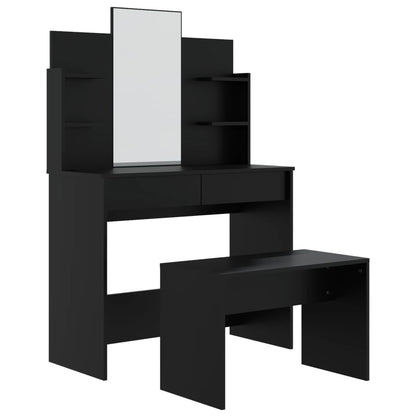 Set Toeletta Nero 96x40x142 cm
