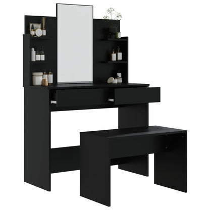 Set Toeletta Nero 96x40x142 cm