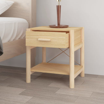 Tavolini da Letto 2pz 42x38x45 cm in Legno Multistrato