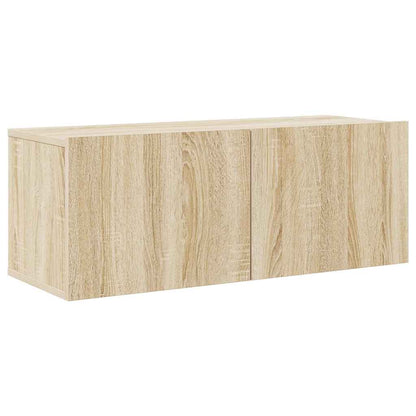 Set di Mobili TV 7 pz Rovere Sonoma in Legno Multistrato