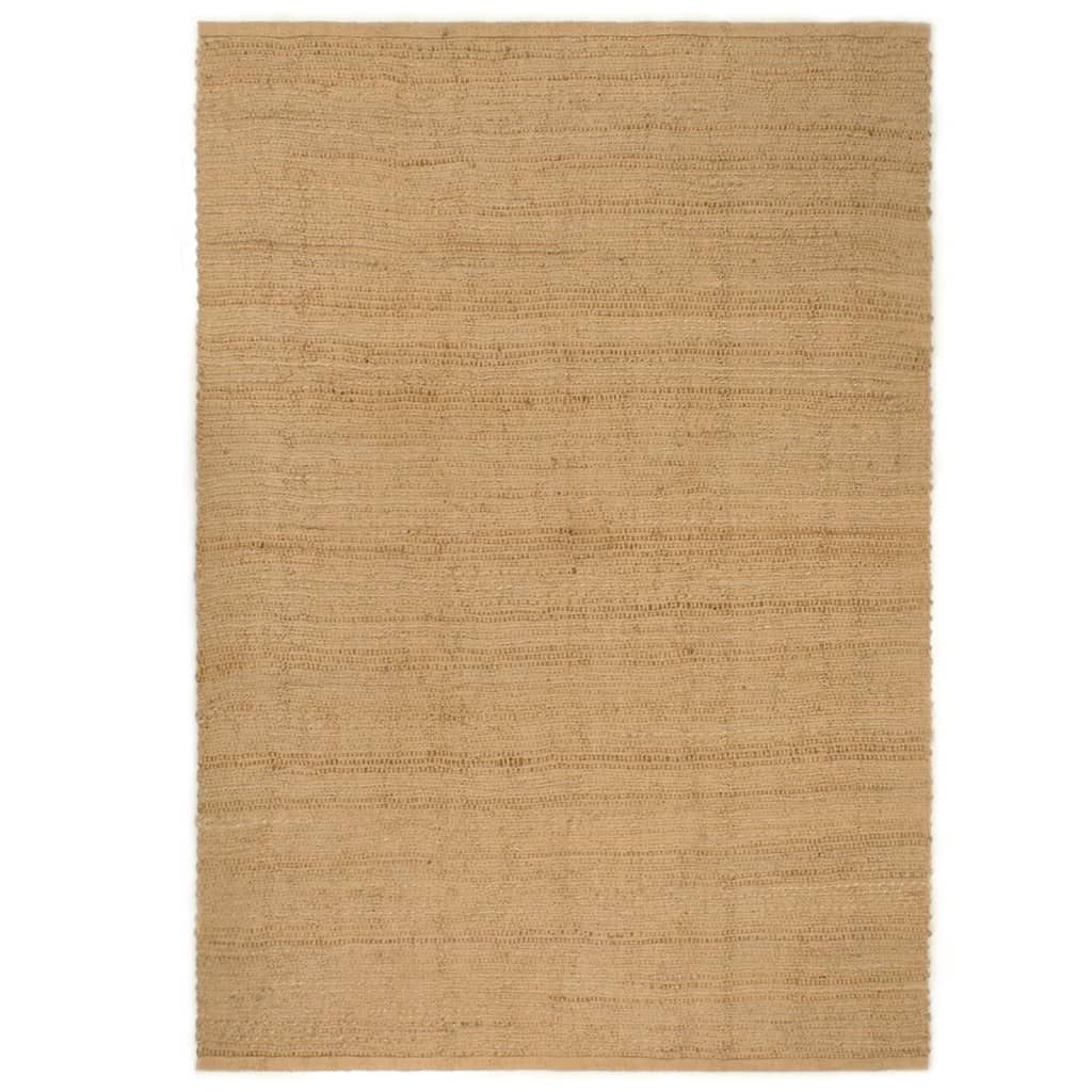 Tappeto Rettangolare Naturale 160x230 cm in Juta