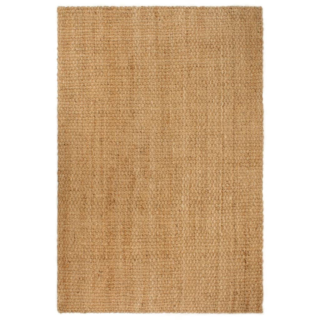 Tappeto Rettangolare Naturale 80x160 cm in Juta