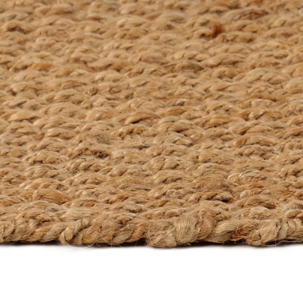 Tappeto Rettangolare Naturale 80x160 cm in Juta