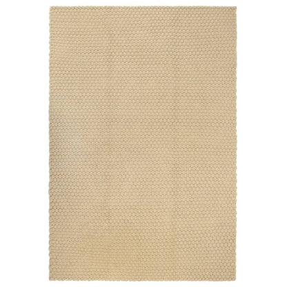 Tappeto Rettangolare Naturale 160x230 cm in Cotone