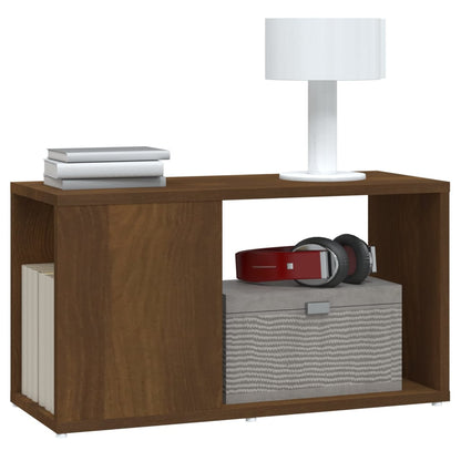 Mobile Porta TV Rovere Marrone 60x24x32 cm in Legno Multistrato