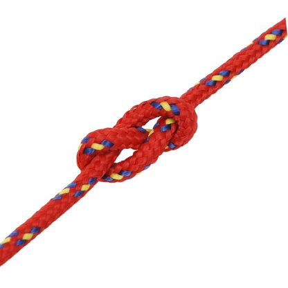 Corda per barca Rossa 3 mm 100 m in Polipropilene
