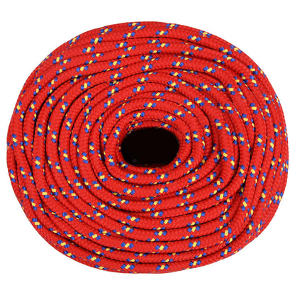 Corda per barca Rossa 8 mm 250 m in Polipropilene