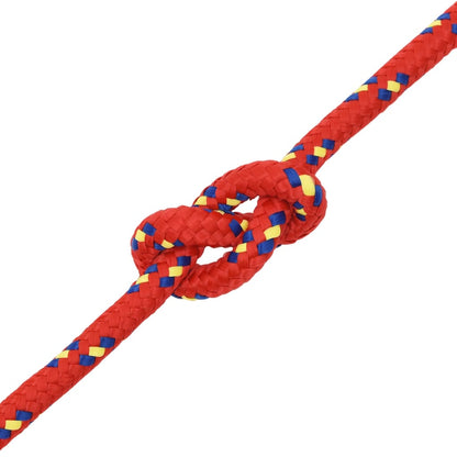 Corda per barca Rossa 14 mm 100 m in Polipropilene