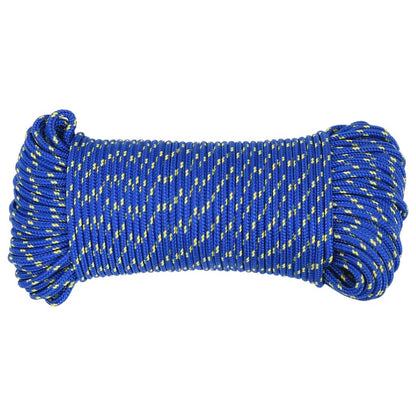 Corda per barca Blu 5 mm 50 m in Polipropilene