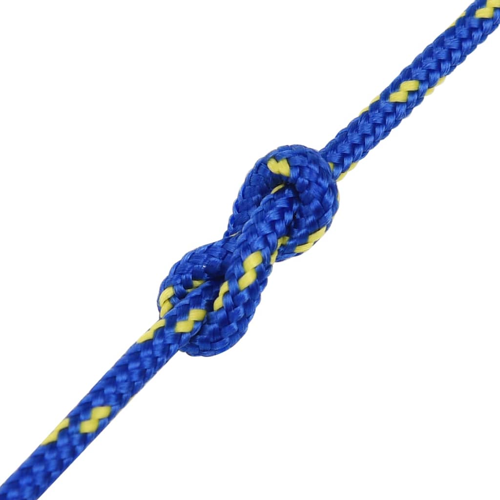 Corda per barca Blu 5 mm 50 m in Polipropilene