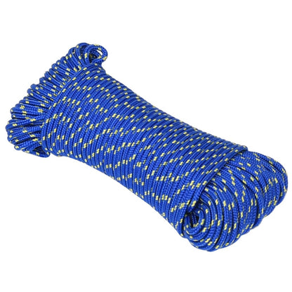 Corda per barca Blu 5 mm 100 m in Polipropilene