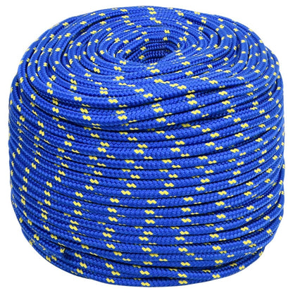 Corda per barca Blu 10 mm 100 m in Polipropilene