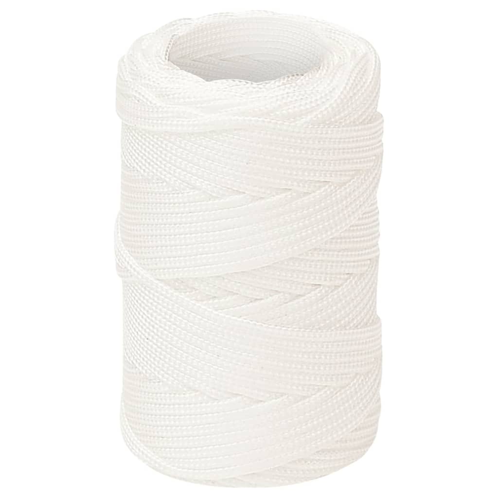 Corda per barca Completamente Bianca 2 mm 250 m in Polipropilene