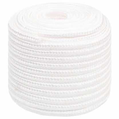 Corda per barca Completamente Bianca 16 mm 100 m in Polipropilene
