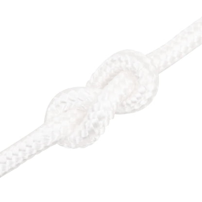 Corda per barca Completamente Bianca 18 mm 100 m in Polipropilene