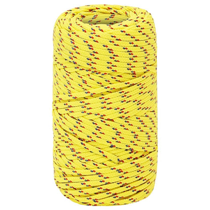Corda da Lavoro Gialla 2 mm 500 m in Polipropilene