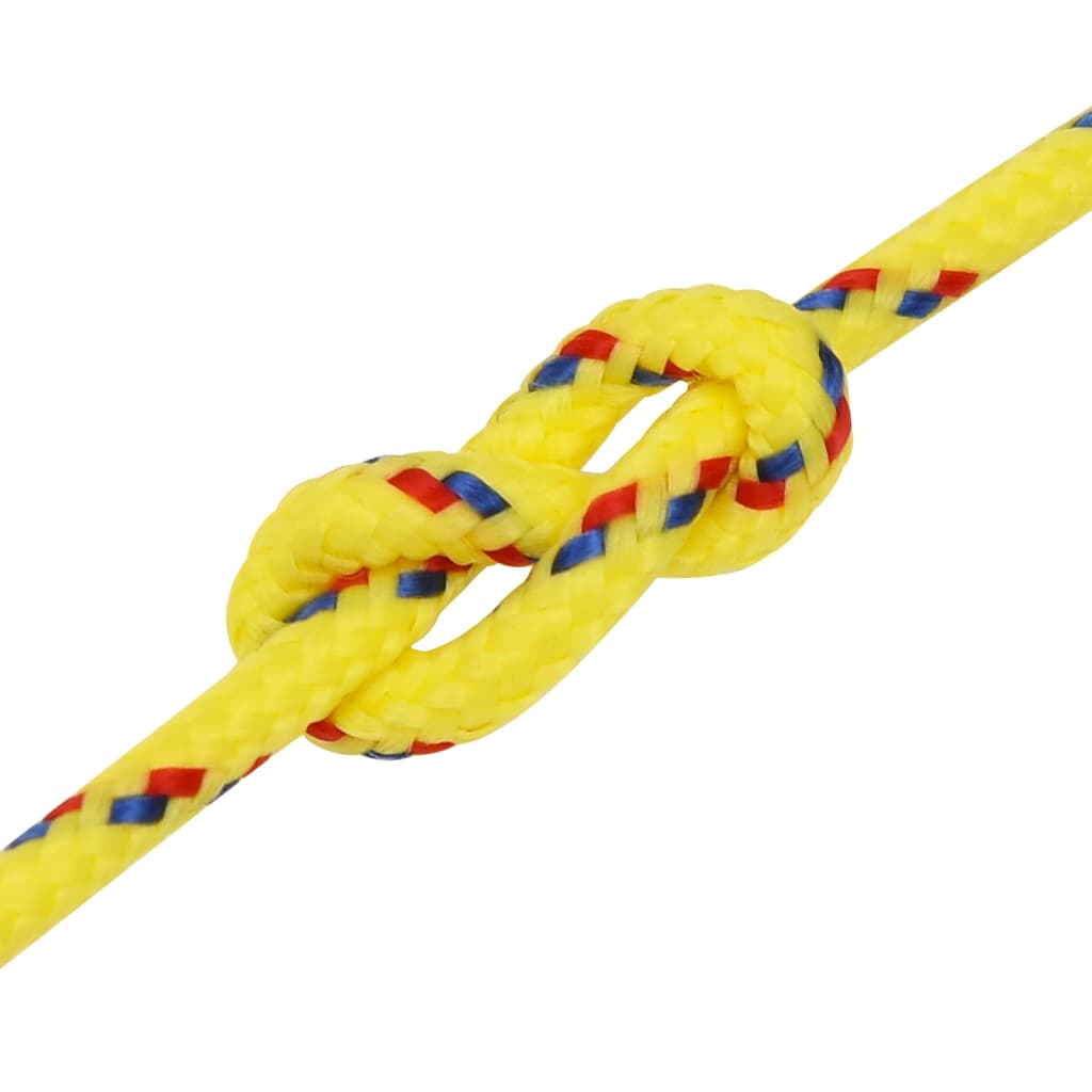 Corda per barca Gialla 5 mm 500 m in Polipropilene