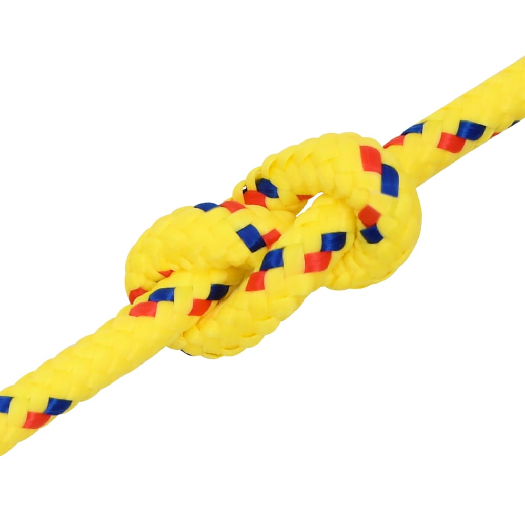 Corda per barca Gialla 8 mm 100 m in Polipropilene