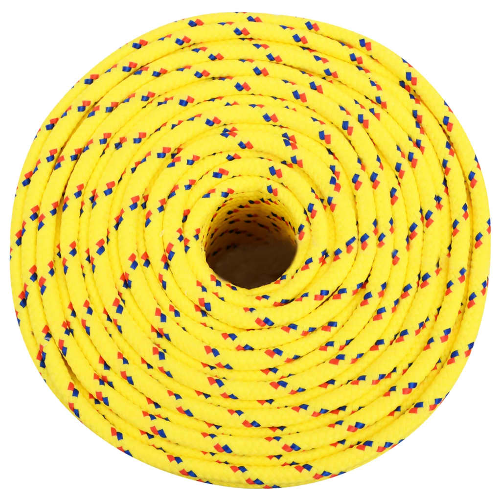 Corda per barca Gialla 10 mm 100 m in Polipropilene