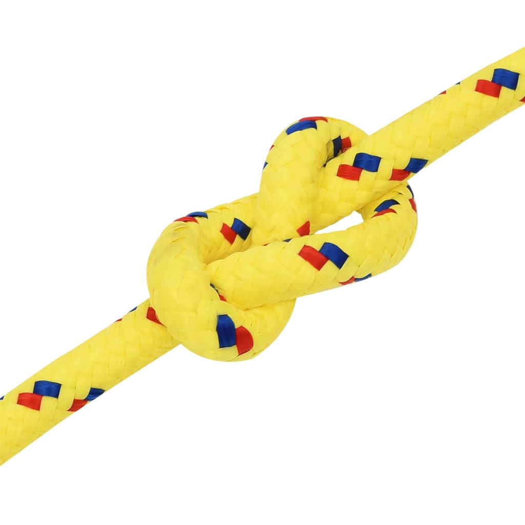 Corda per barca Gialla 12 mm 100 m in Polipropilene