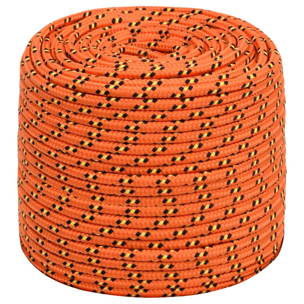 Corda per barca Arancione 8 mm 500 m in Polipropilene
