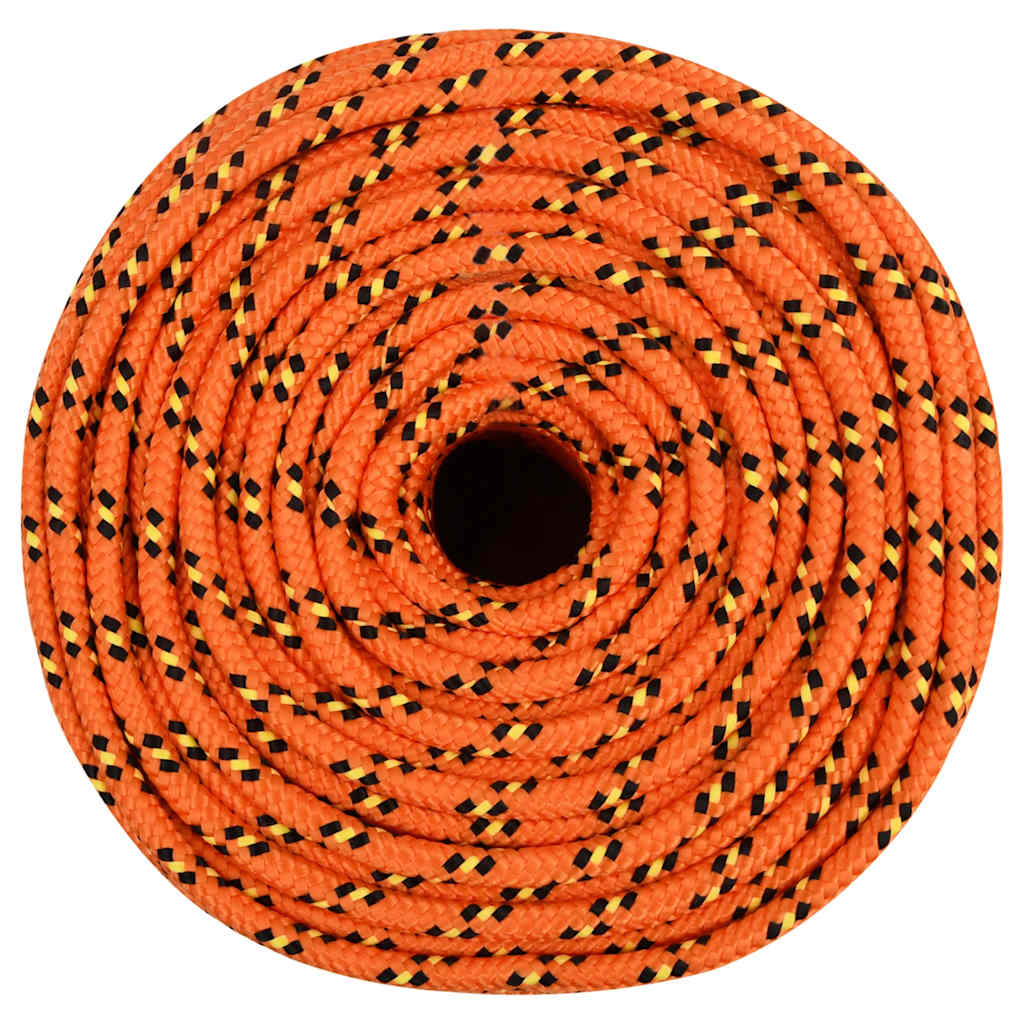 Corda per barca Arancione 10 mm 100 m in Polipropilene