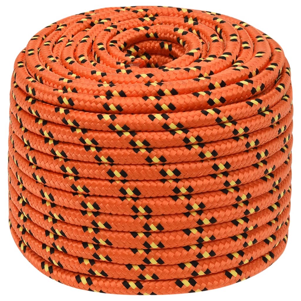 Corda per barca Arancione 14 mm 50 m in Polipropilene