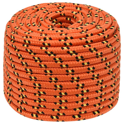 Corda per barca Arancione 14 mm 100 m in Polipropilene