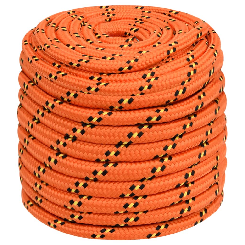 Corda per barca Arancione 18 mm 100 m in Polipropilene