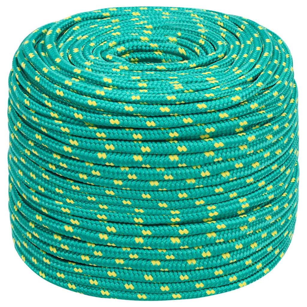 Corda per barca Verde 10 mm 50 m in Polipropilene