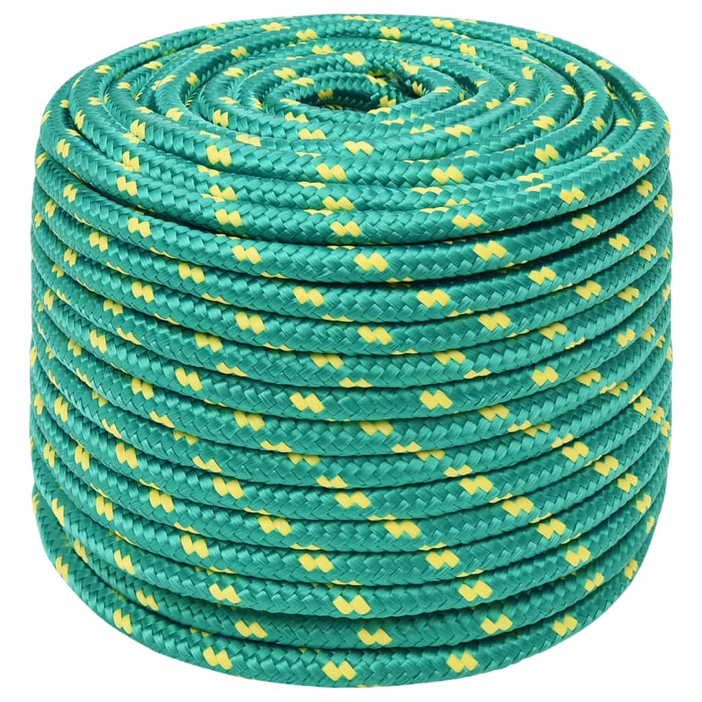 Corda per barca Verde 14 mm 50 m in Polipropilene
