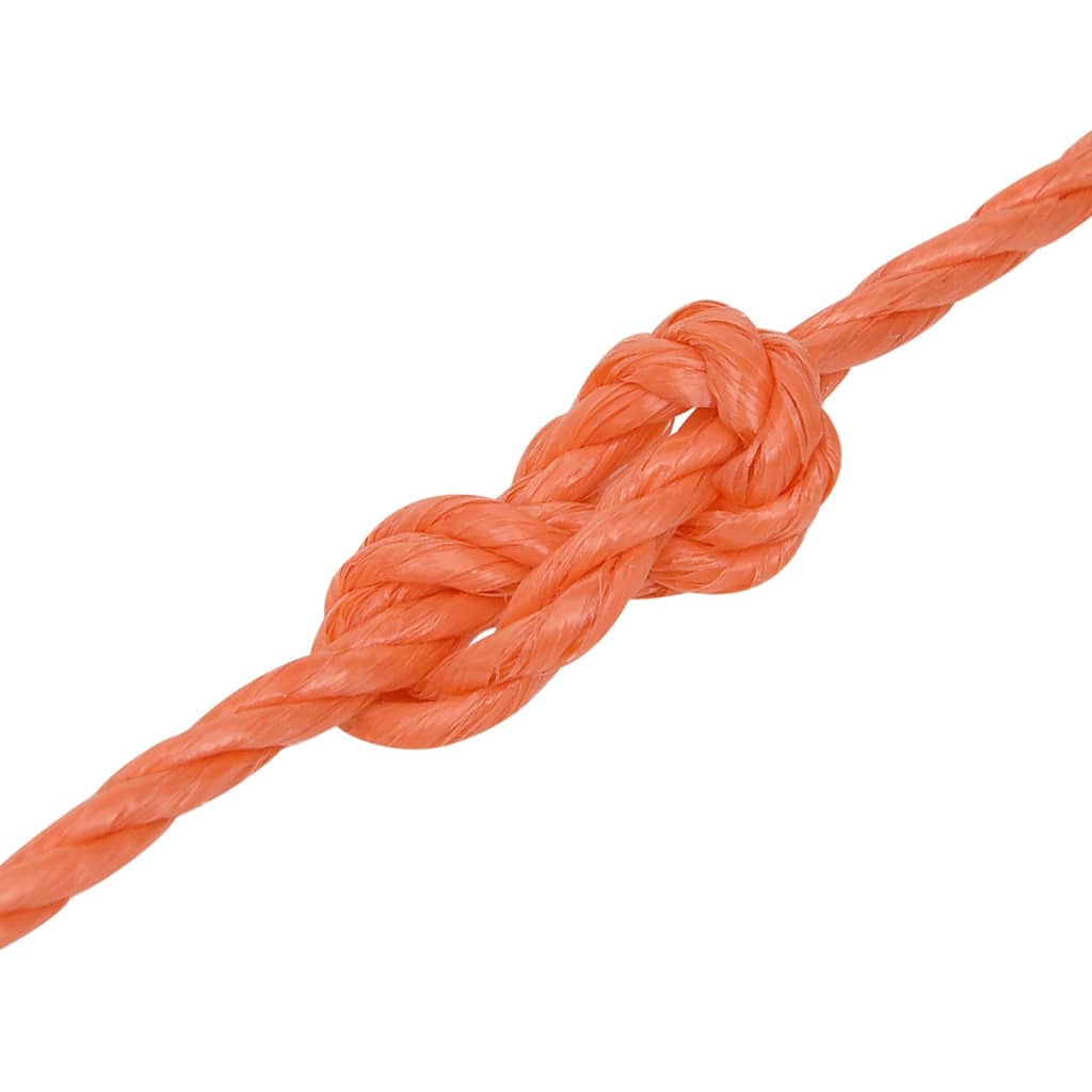 Corda da Lavoro Arancione 3 mm 25 m in Polipropilene