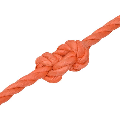 Corda da Lavoro Arancione 10 mm 25 m in Polipropilene