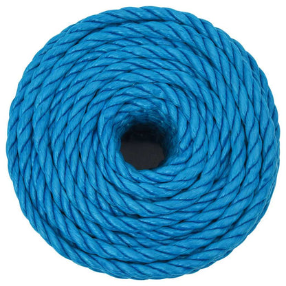 Corda da Lavoro Blu 10 mm 50 m in Polipropilene
