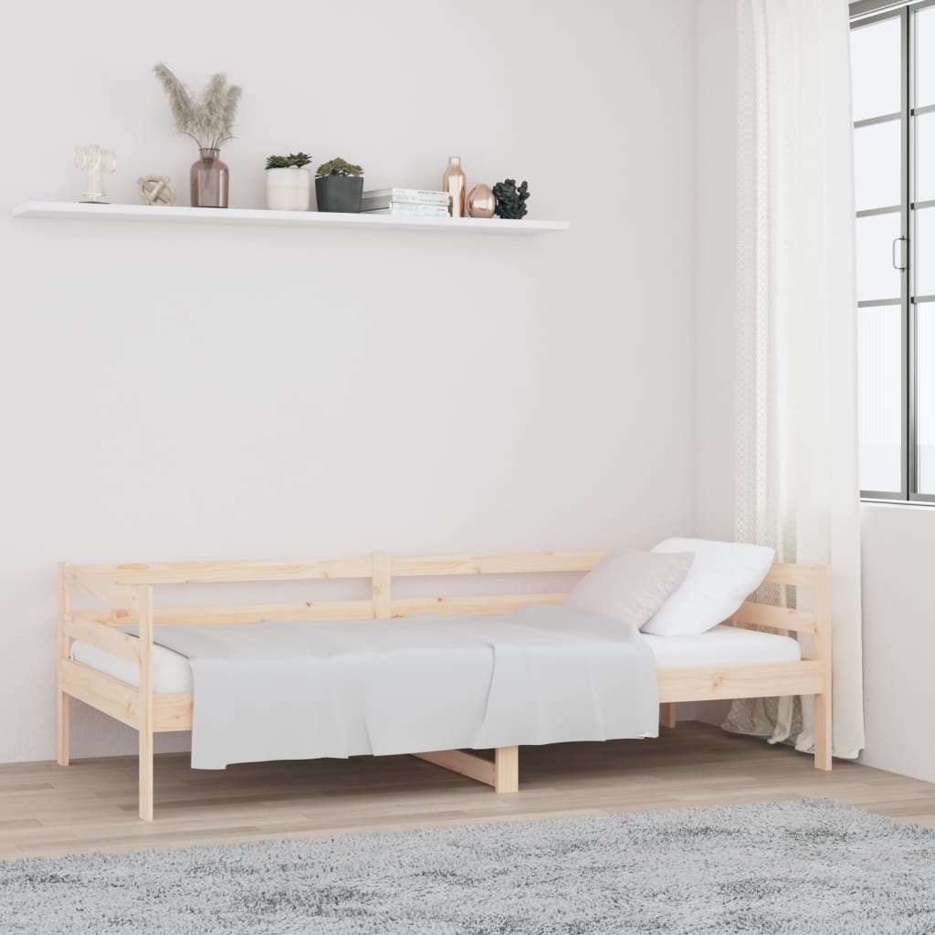 Dormeuse senza Materasso 80x200 cm in Legno Massello di Pino