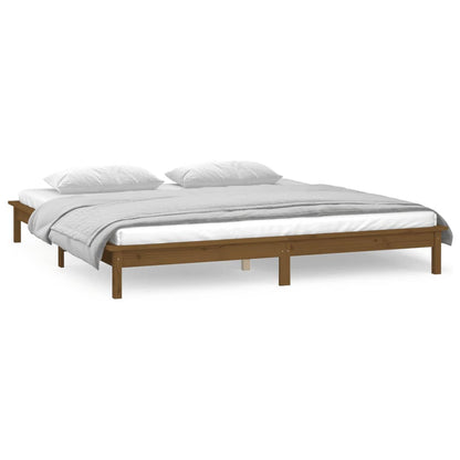 Giroletto con LED Ambra 135x190cm Double in Legno Massello