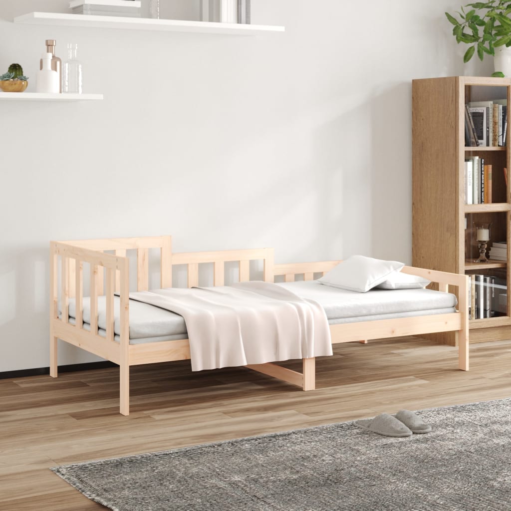 Dormeuse senza Materasso 90x200 cm in Legno Massello di Pino