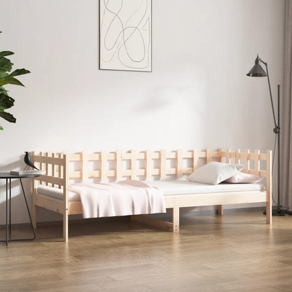 Dormeuse senza Materasso 90x190 cm in Legno Massello di Pino