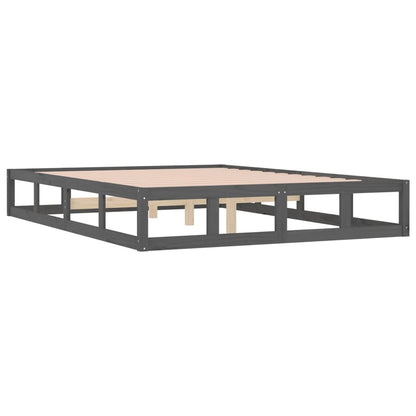 Giroletto Grigio 150x200 cm King in Legno Massello