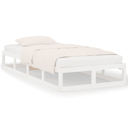 Giroletto Bianco 75x190 cm Small Single in Legno Massello