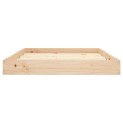 Cuccia per Cani 101,5x74x9 cm in Legno Massello di Pino