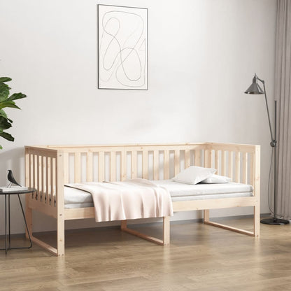 Dormeuse senza Materasso 90x200 cm in Legno Massello di Pino