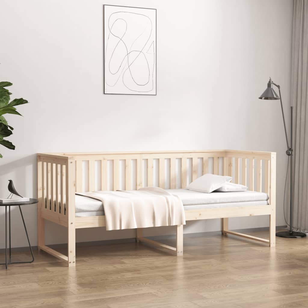 Dormeuse senza Materasso 80x200 cm in Legno Massello di Pino