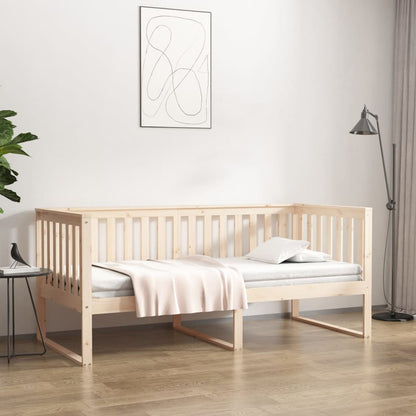 Dormeuse senza Materasso 90x190 cm in Legno Massello di Pino