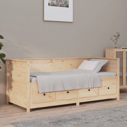 Dormeuse senza Materasso 75x190 cm in Legno Massello di Pino