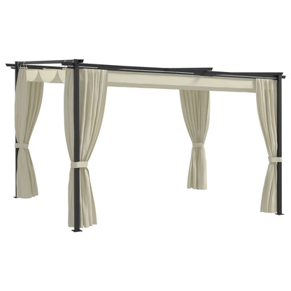 Gazebo 4x3 m Crema