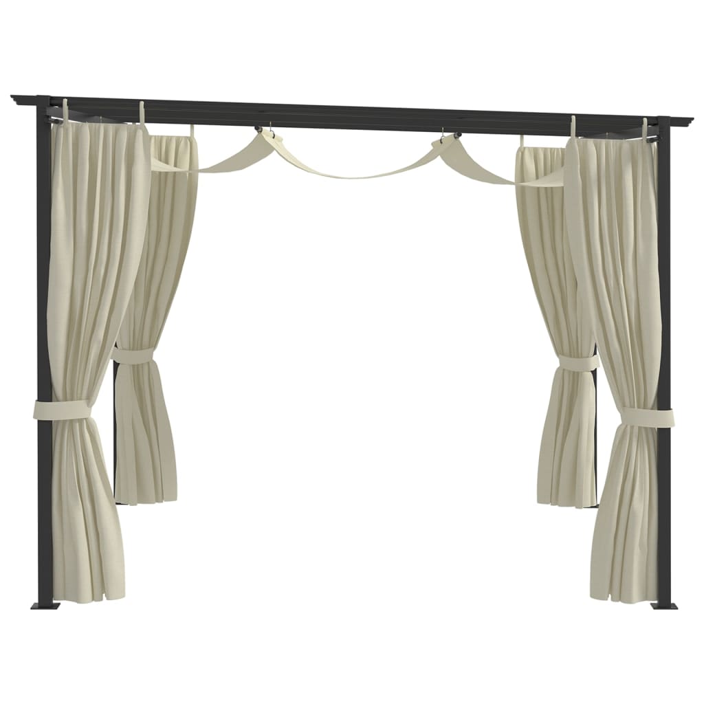 Gazebo 4x3 m Crema
