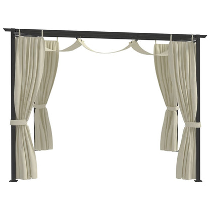 Gazebo 4x3 m Crema