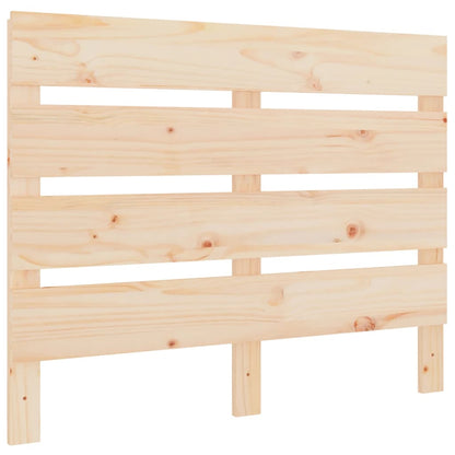 Testiera per Letto 90x3x80 cm in Legno Massello di Pino